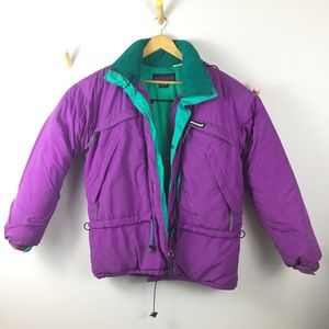 montbell jacket purple